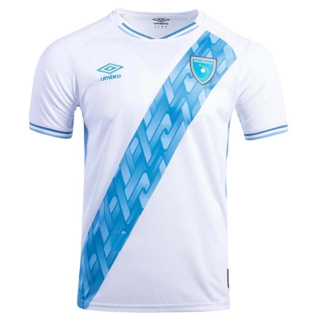 Tailandia Camiseta Guatemala 1ª Kit 2021 Blanco